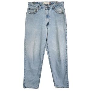 Vintage Levi’s 560 Comfort Fit Loose Tapered Leg Jeans Light Wash Men’s Sz 33x32
